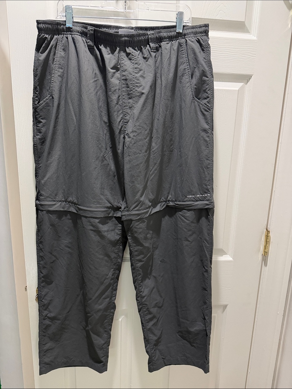 Columbia Men's Gray Convertible Cargo Pants